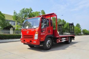 這款國(guó)六挖機(jī)平板運(yùn)輸車(chē)很火，關(guān)注沒(méi)？